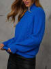 Milan Kiss Pullover in Blau