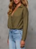 Milan Kiss Bluse in Oliv
