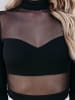 Milan Kiss Bluse in Schwarz