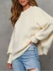 Milan Kiss Pullover in Creme