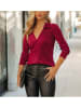 Milan Kiss Blouse bordeaux