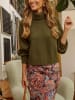 Milan Kiss Rollkragenpullover in Oliv