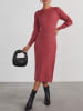 Milan Kiss Strickkleid in Beere