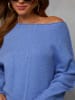 Milan Kiss Pullover in Blau