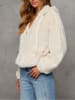 Milan Kiss Fleecejacke in Creme