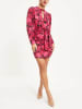 Milan Kiss Jurk roze/zwart