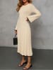 Milan Kiss Kleid in Creme