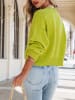 Milan Kiss Pullover in Limette
