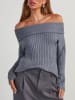 Milan Kiss Pullover in Grau