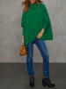 Milan Kiss Poncho in Grün