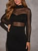 Milan Kiss Kleid in Schwarz