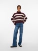 Vero Moda Sweter w kolorze bordowo-kremowym