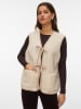 Vero Moda Teddyweste in Beige