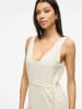 Vila Kleid "Amalina" in Creme
