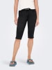 JDY Jeans-Caprihose  in Schwarz