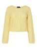 Pieces Pullover "Siri" in Gelb