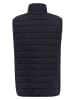FYNCH-HATTON Doorgestikte bodywarmer donkerblauw