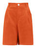FYNCH-HATTON Leinen-Bermudas in Orange