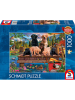 Schmidt Spiele 1.000tlg. Puzzle "Hundefamilie am See" - ab 12 Jahren
