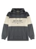 Roadsign Hoodie in Anthrazit/ Beige