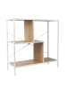 THE HOME DECO FACTORY Standregal in Hellbraun/ Weiß - (B)80 x (H)79,5 x (T)30 cm