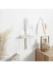 Ethnical Life Wandregal ''Boho'' in Creme - (B)25 x (H)62,5 x (T)10 cm