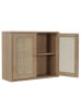 Ethnical Life Wandmeubel lichtbruin - (B)60 x (H)50 x (D)20 cm