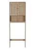 Ethnical Life Badschrank in Hellbraun - (B)60 x (H)166 x (T)20 cm