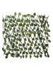Ethnical Life Kunstbladeren privacyscherm groen - (L)90 x (B)180 cm