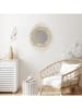 THE HOME DECO FACTORY Wandspiegel in Natur - Ø 58 cm