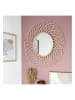 Ethnical Life Wandspiegel goudkleurig - Ø 90 cm