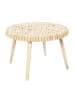 Ethnical Life Salontafel "Gigogne" naturel - (H)40 x Ø 60 cm
