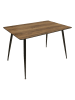 Ethnical Life Esstisch in Braun - (B)115 x (H)75 x (T)75 cm