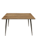 Ethnical Life Eettafel bruin - (B)115 x (H)75 x (D)75 cm