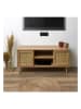 Ethnical Life TV-Kommode "Bali" in Hellbraun - (B)115 x (H)56,5 x (T)39 cm