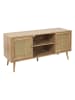 Ethnical Life TV-Kommode "Bali" in Hellbraun - (B)115 x (H)56,5 x (T)39 cm