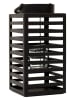 Ethnical Life Laterne in Schwarz - (B)11 x (H)24,5 x (T)11 cm