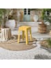 Ethnical Life Hocker in Gelb - (B)34,5 x (H)47 x (T)34,5 cm