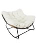 Garden Spirit Loungefauteuil "Tulum" crème - (B)96 x (H)73 x (D)114 cm