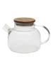 every ware Theepot transparant/lichtbruin - 900 ml