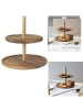 THE HOME DECO FACTORY Etagere in Hellbraun - (H)25 x Ø 20 cm