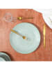 Ethnical Life 6-delige set: dinerborden "Sahara" groen - Ø 27 cm