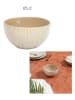 every ware 6er-Set: Schalen in Creme/ Beige - Ø 13,8 cm