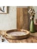 Ethnical Life Taca w kolorze beżowo-brązowym -  Ø 35 cm