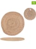Garden Spirit 2-delige set: placemats lichtbruin - Ø 38 cm