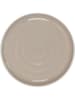 Ethnical Life 12er-Set: Teller "Bicolore" in Beige - Ø 20 cm