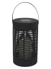 Ethnical Life Solarna lampa LED w kolorze czarnym - wys. 23 x Ø 22 cm