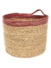 Ethnical Life 3er-Set: Aufbewahrungskörbe in Natur/ Rot