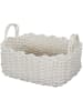 THE HOME DECO FACTORY 3er-Set: Aufbewahrungskörbe in Weiß