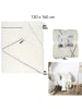 The Home Deco Kids Wohndecke in Weiß - (L)160 x (B)130 cm